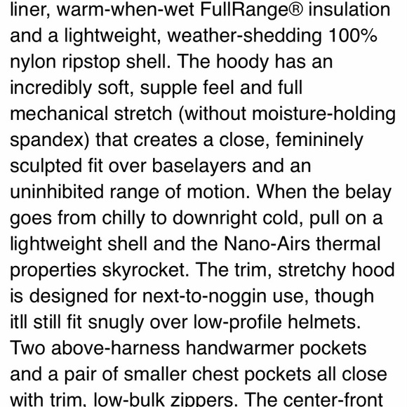 PATAGONIA NWOT MEN JACKET HOODY NANO AIR XXL BLACK - Picture 11 of 16